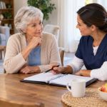 Home Care Provider Contact Log: Dates, Advice, and Commitments