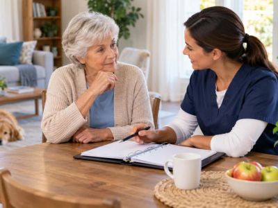 Home Care Provider Contact Log: Dates, Advice, and Commitments
