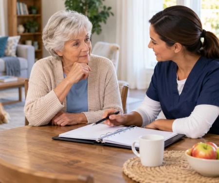 Home Care Provider Contact Log: Dates, Advice, and Commitments